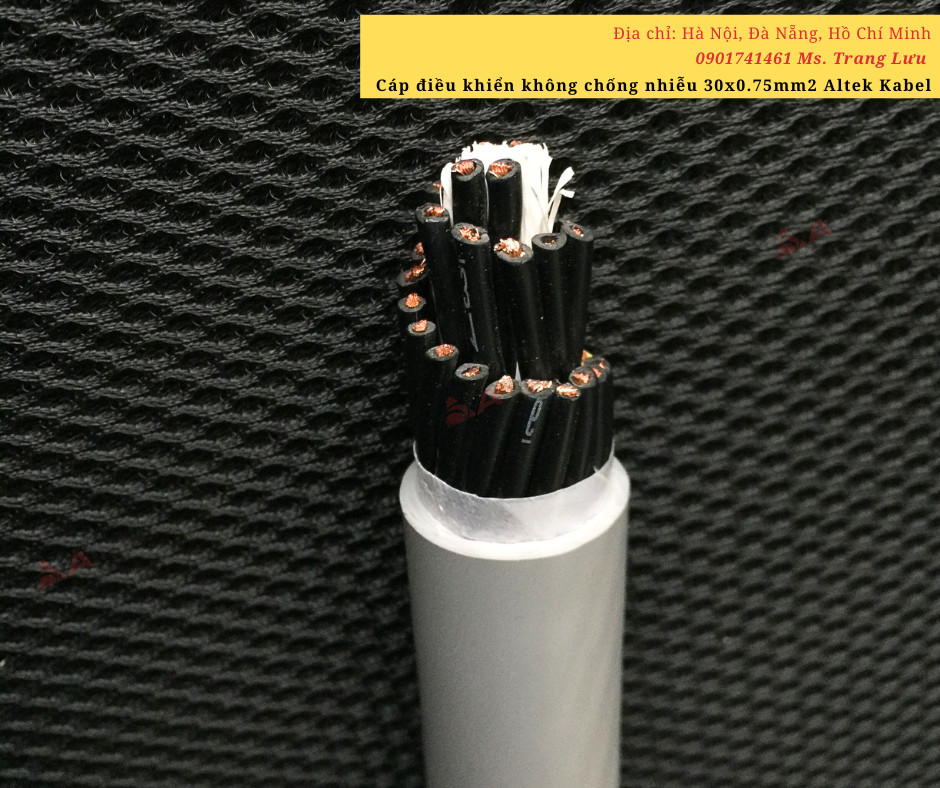 Cáp điều khiển 30 lõi altek kabel không chống nhiễu