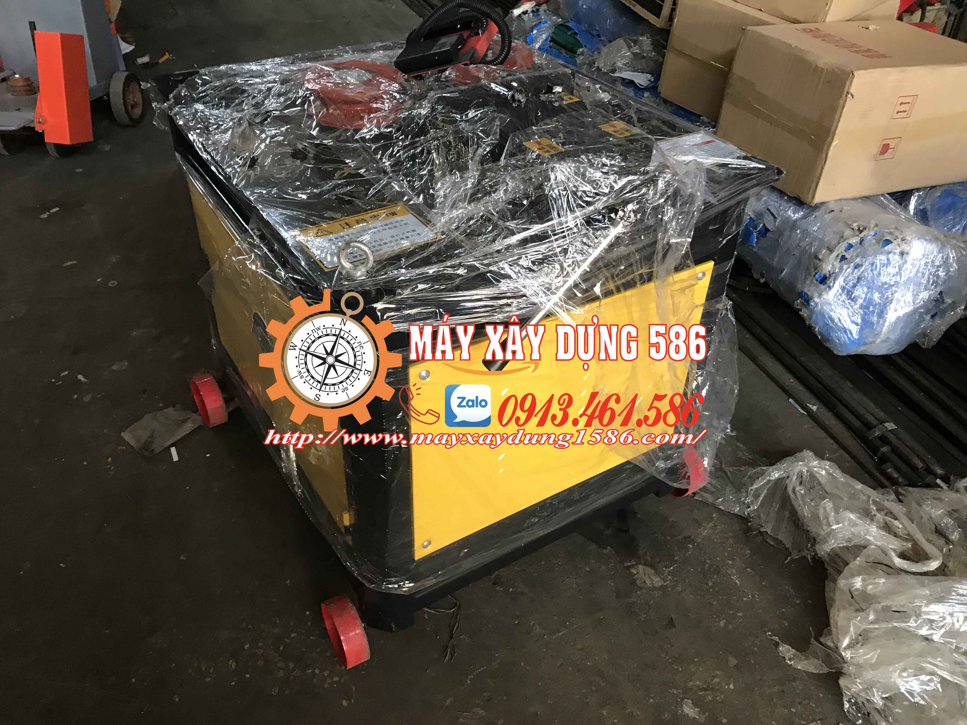 Máy uốn đai tròn, uốn lò xo gwh32 sẵn kho