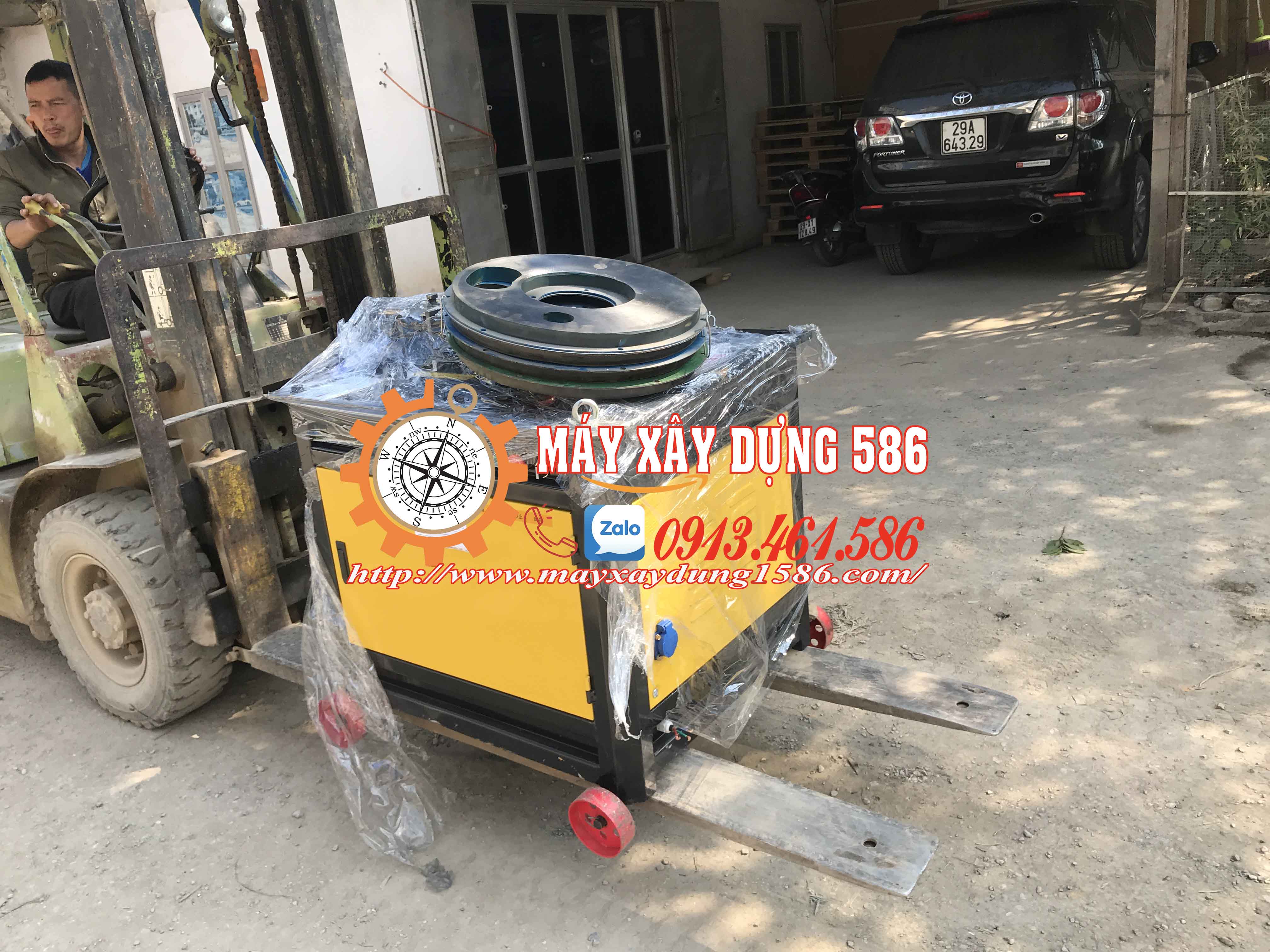 Máy uốn đai tròn, uốn lò xo gwh32 sẵn kho