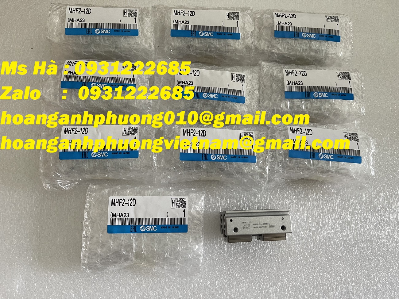 Hàng mới 100% - xy lanh MHF2-12D - dòng SMC