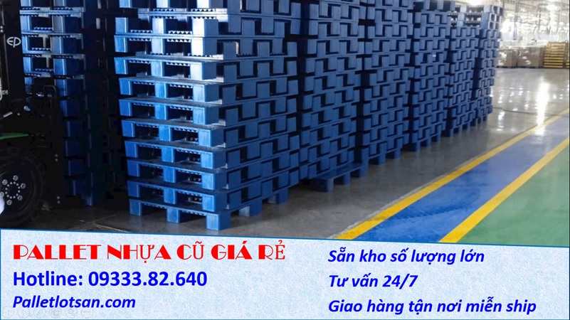 Pallet nhựa cũ giá rẻ Thanh Phát 09333.82.640