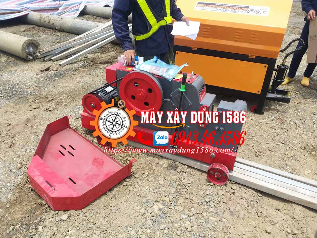 Máy cắt sắt cây chính hãng gq50 hàng sẵn