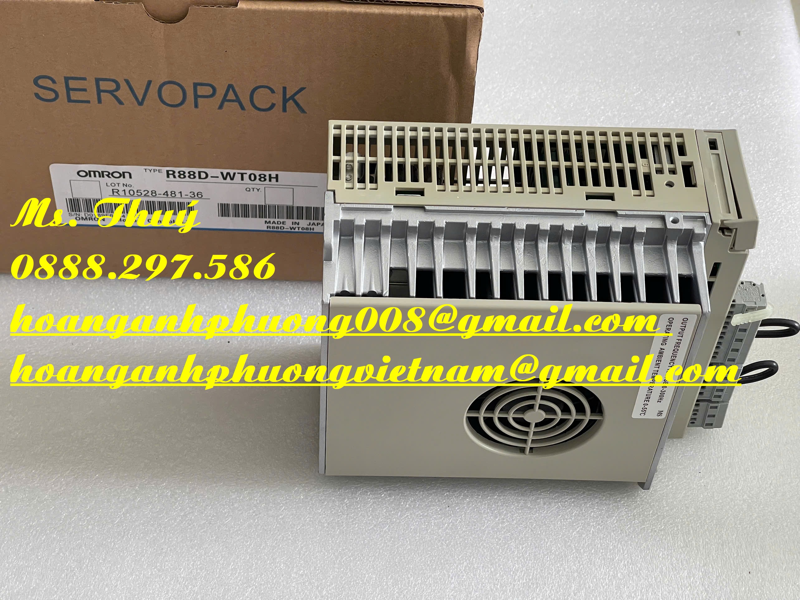 Omron R88D-WT08H - Servo Driver new 100% - Hoàng Anh Phương