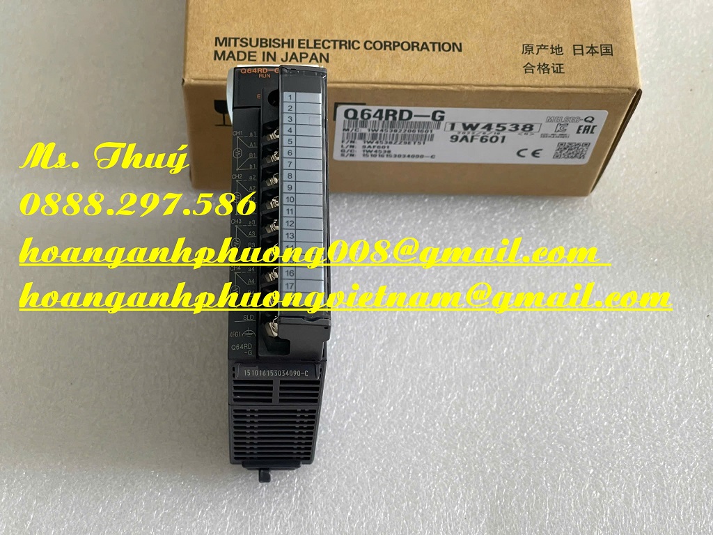 Module I/O Mitsubishi Q64RD-G - Chuyên hàng nhập khẩu Japan