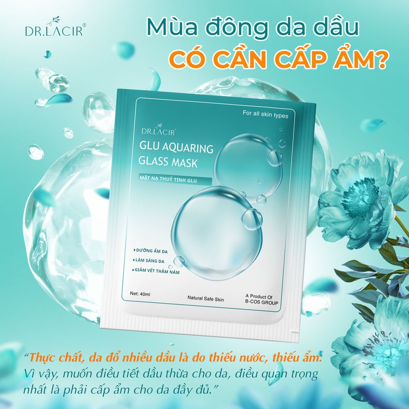 Glu Aquaring Glass Mask - nâng niu làn da