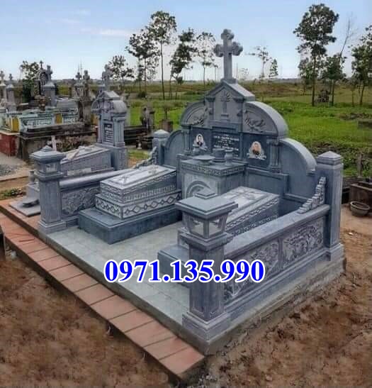 121 mẫu mộ đá công giáo đẹp bán tại hải dương lăng mộ đạo thiên chúa