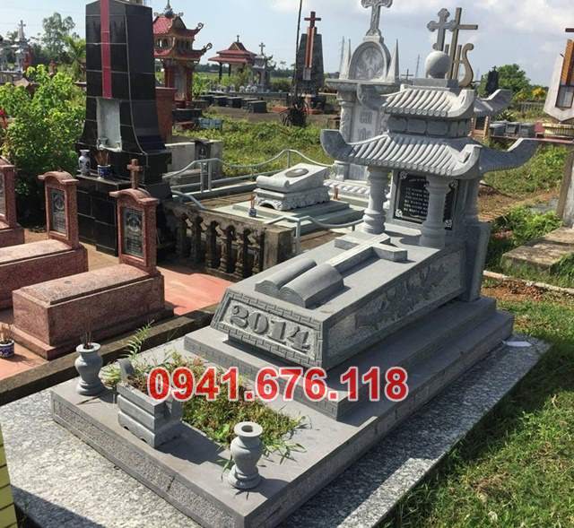 121 mẫu mộ đá công giáo đẹp bán tại hải dương lăng mộ đạo thiên chúa