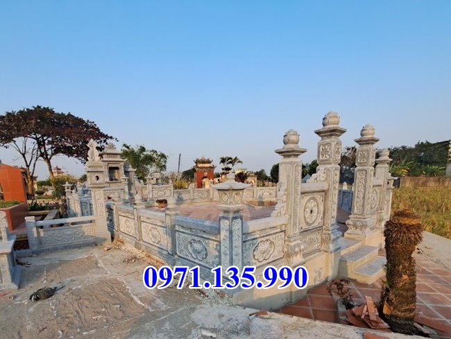 Lăng mộ đá - Mẫu lăng mộ bằng đá đơn giản đẹp bán tại Tiền Giang