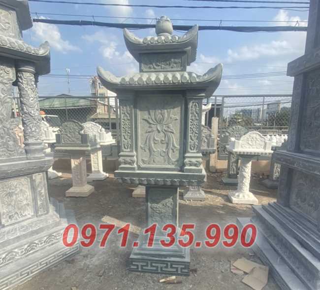 Bàn thờ thiên đá - Mẫu bàn thờ thiên bằng đá xanh đẹp bán Kiên Giang