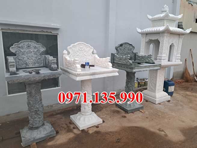Bàn thờ thiên đá - Mẫu bàn thờ thiên bằng đá xanh đẹp bán Kiên Giang