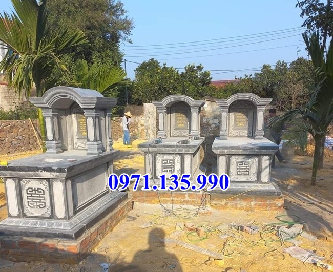 15 Mộ đá mỹ nghệ - Mẫu mộ bằng đá trạm khắc đẹp bán tại TP HCM