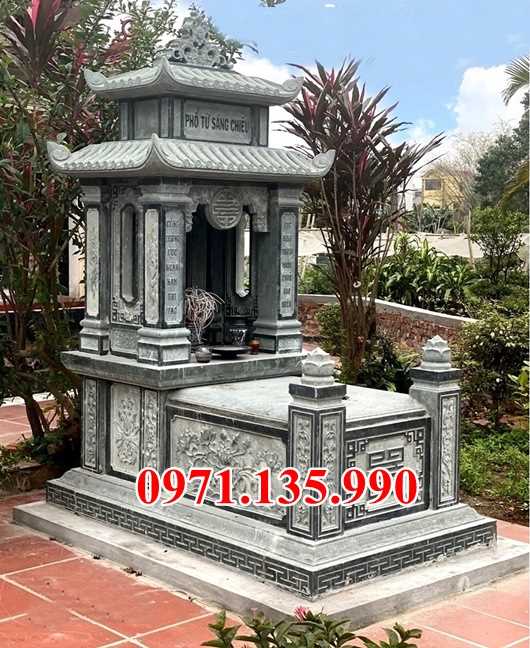 Giá mẫu mộ đá đẹp bán tại Quảng Bình - Mộ bằng đá đẹp