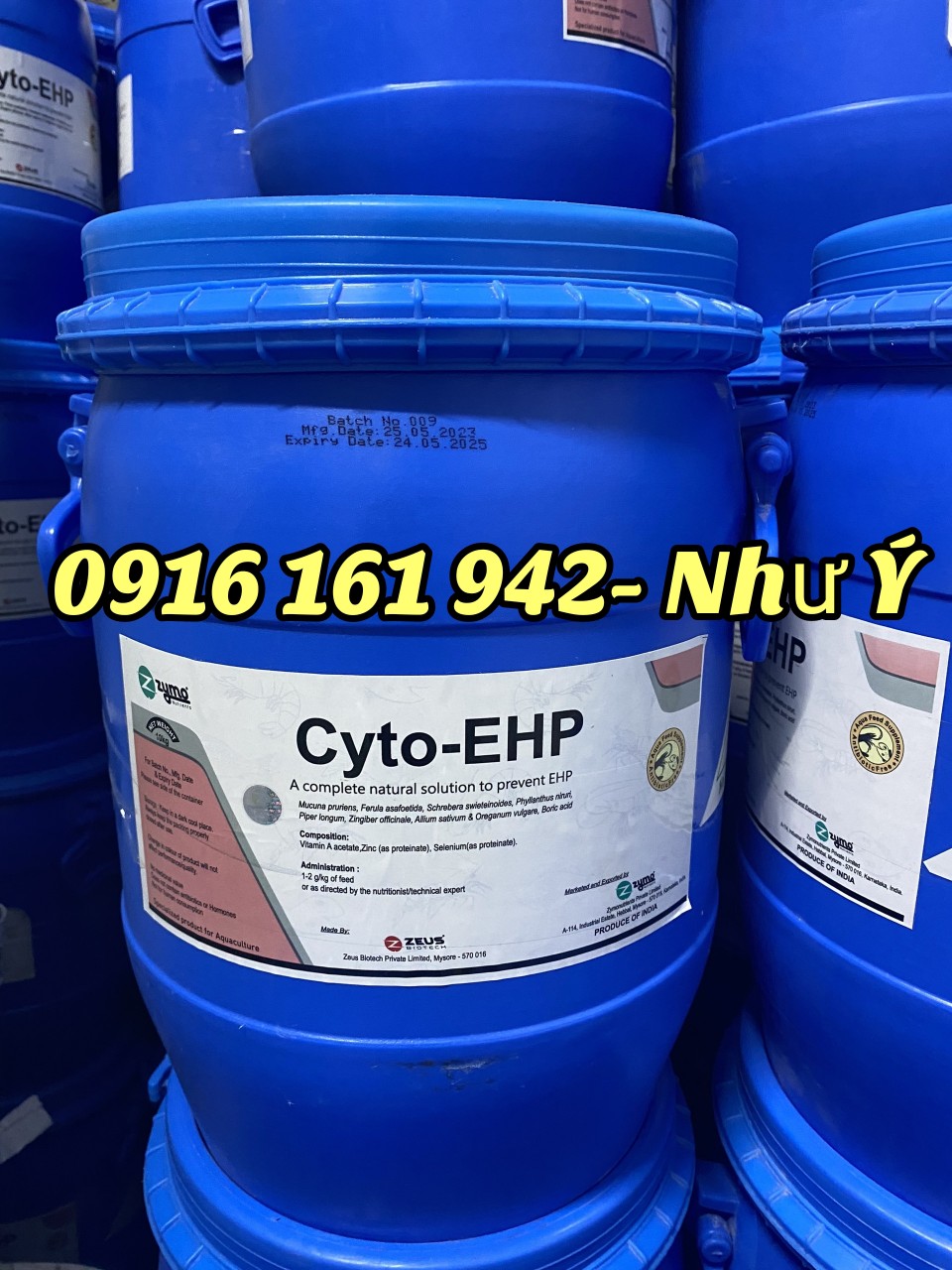 Sản phẩm CYTO - EHP: Hỗ trợ điều triệu bệnh EHP trên tôm
