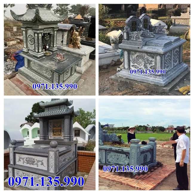Nhà mồ đá đẹp - Mẫu nhà mồ bằng đá xanh đẹp bán Bình Thuận