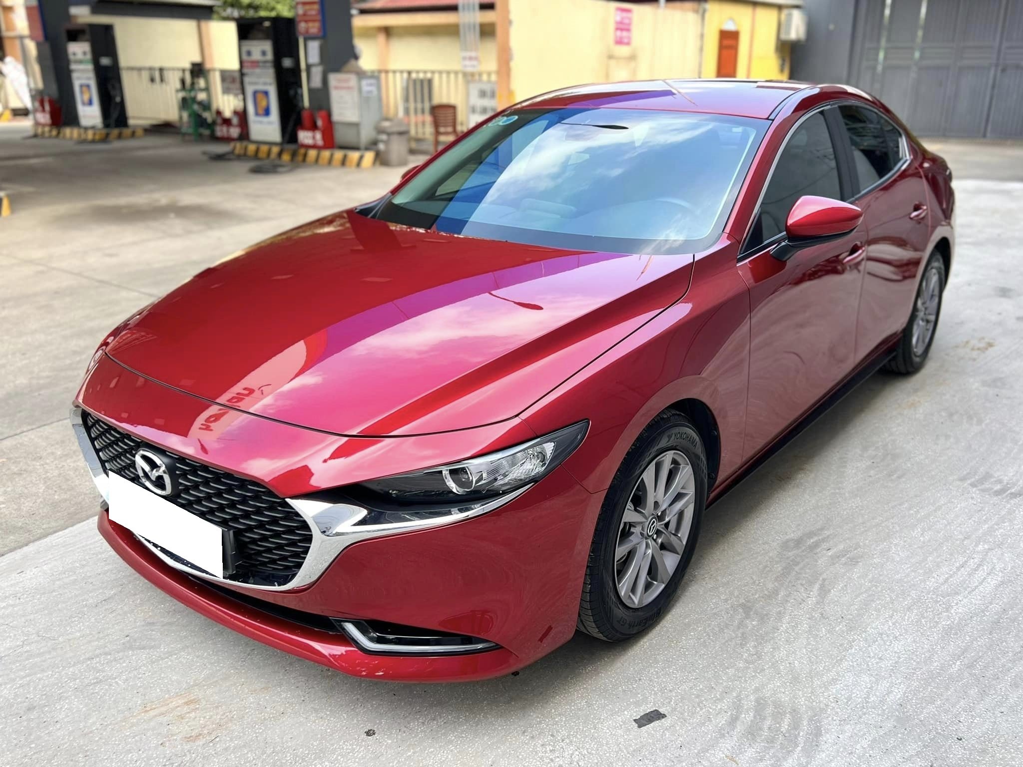 Bán xe Mazda 3 sản suất 2020 luxury màu đỏ