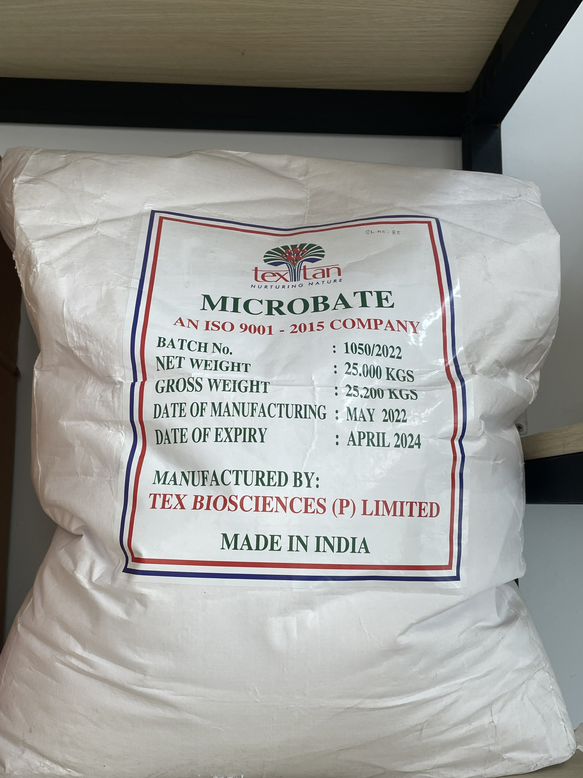 Microbate - Enzyme xử lý nước , cắt tảo bao 25 kg hàng Ấn Độ giá sỉ