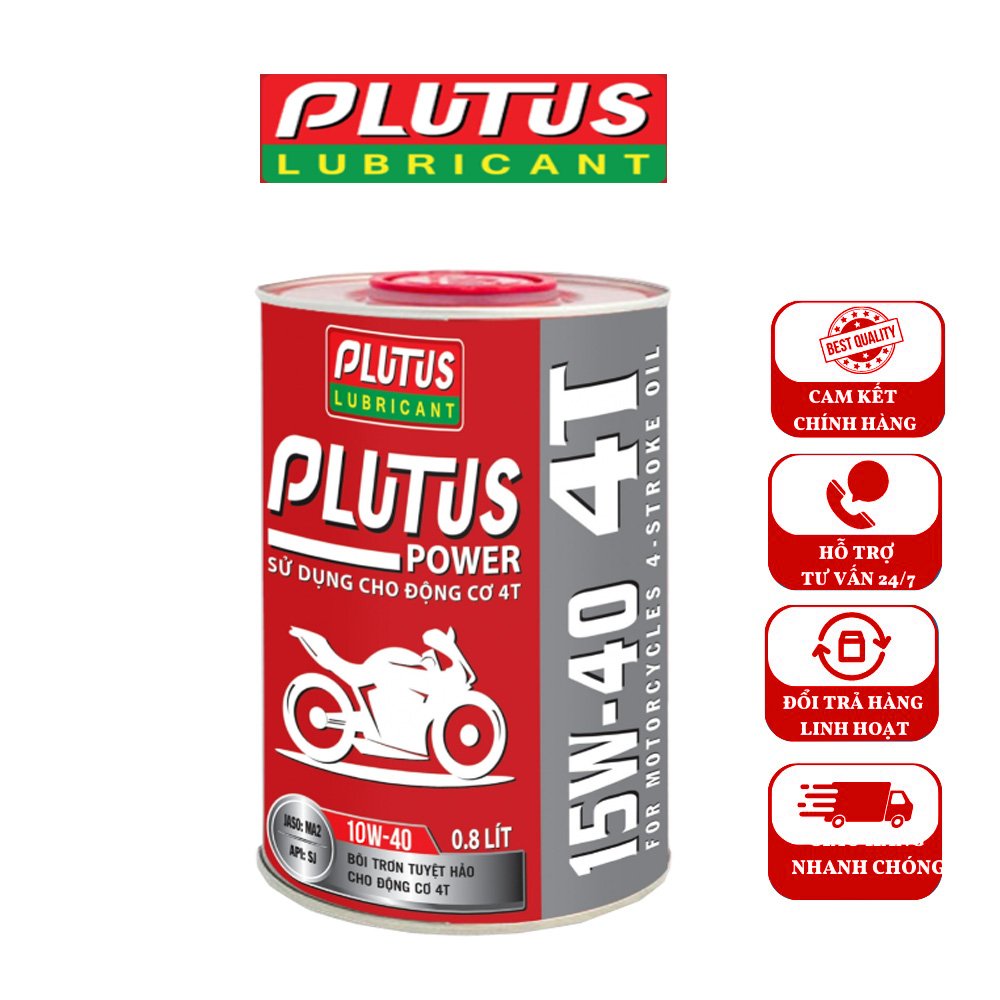 PLUTUS sản phẩm nhớt xe máy chính hãng - chất lượng