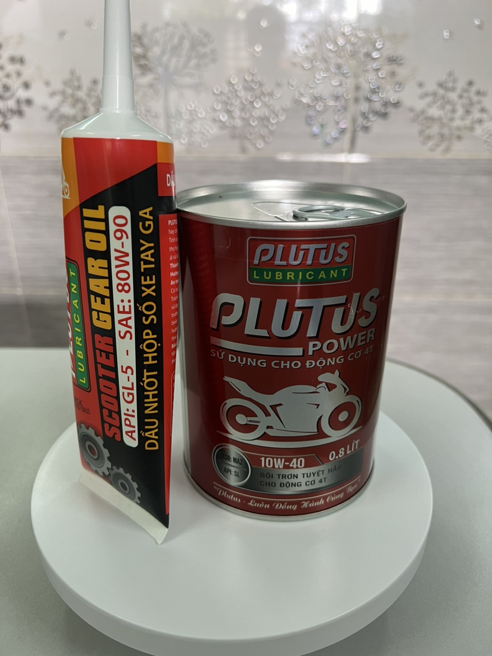 Sản phẩm dầu nhớt xe máy PLUTUS- Nhớt xe máy chính hãng