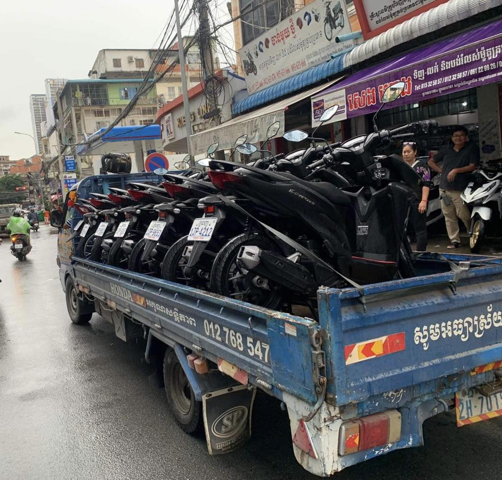 Thanh lý xe máy nhập khẩu Campuchia liên doanh giá rẻ
