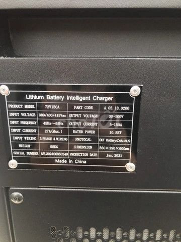 Bộ sạc pin Lithium hiệu Eikto loại 72V150A