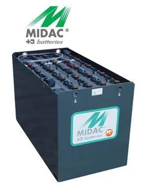 Bình điện xe nâng hiệu Midac 48V620Ah, Xuất xứ Châu Âu