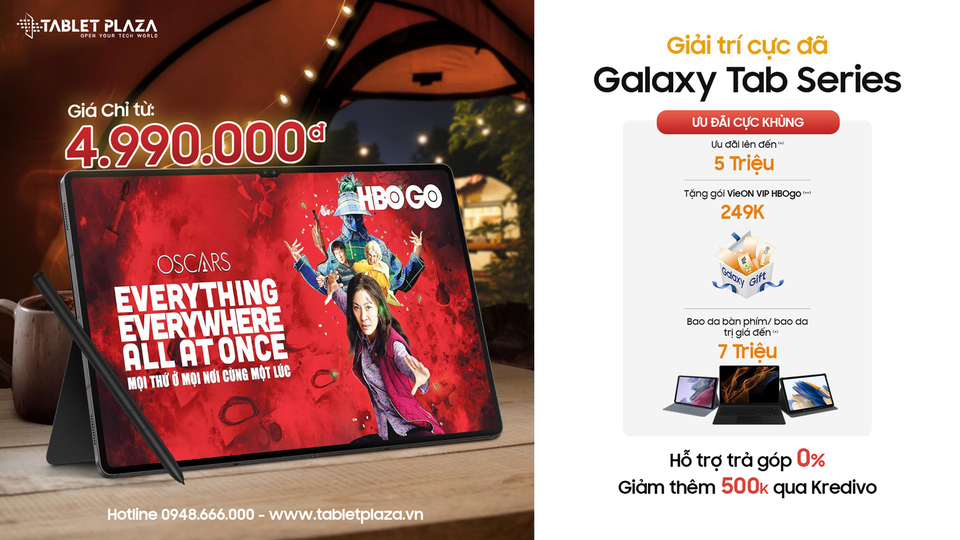 Galaxy Tab Series giá cực rẻ tại Tablet Plaza