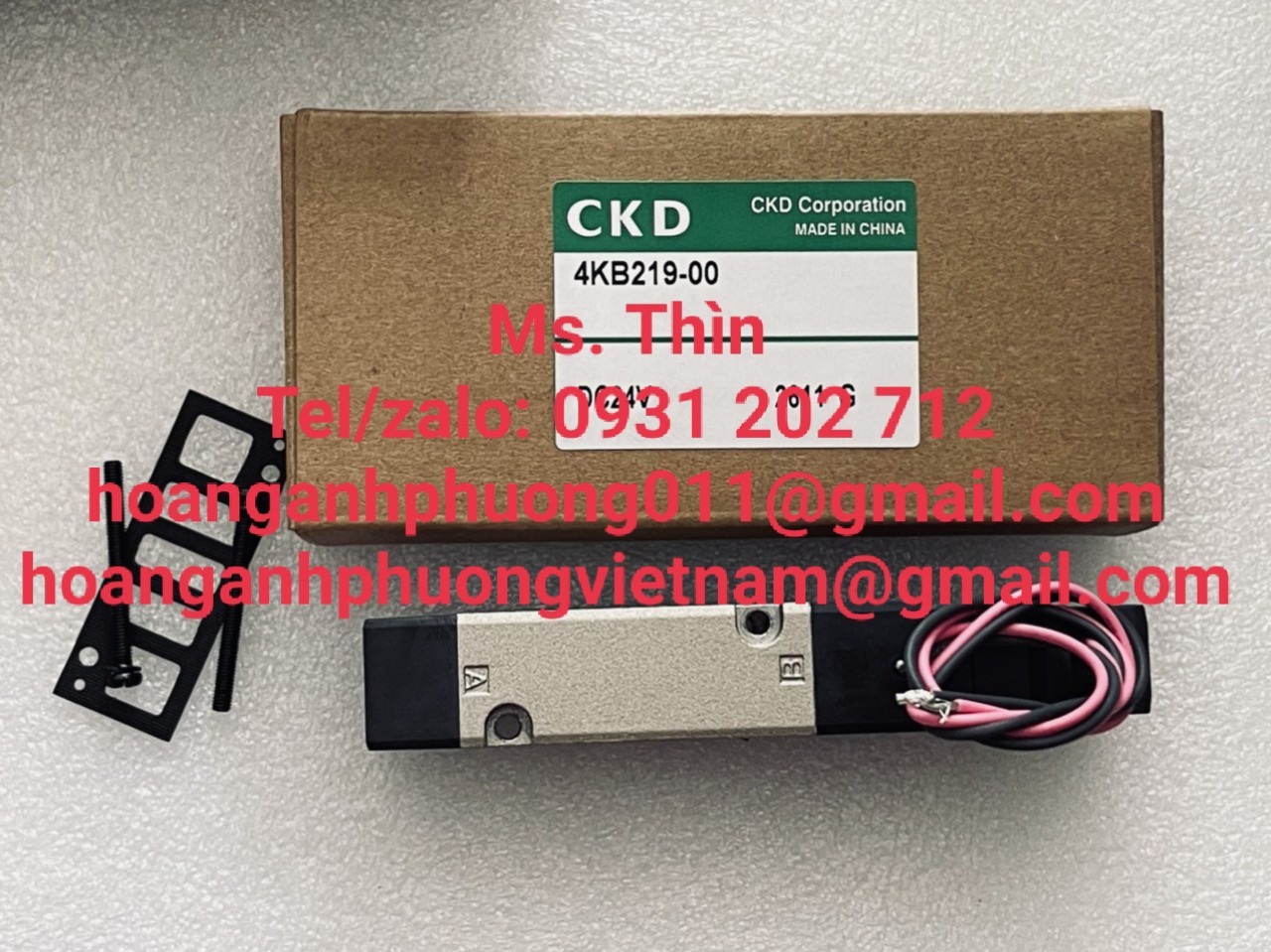 4KB219-00  Van điện từ CKD  hàng nhập khẩu giá tốt