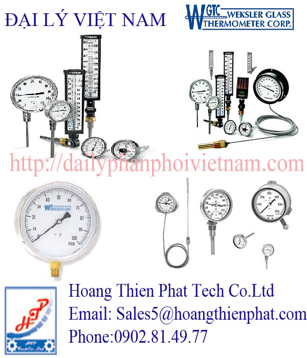 Đồng hồ đo áp suất Weksler Glass Việt Nam
