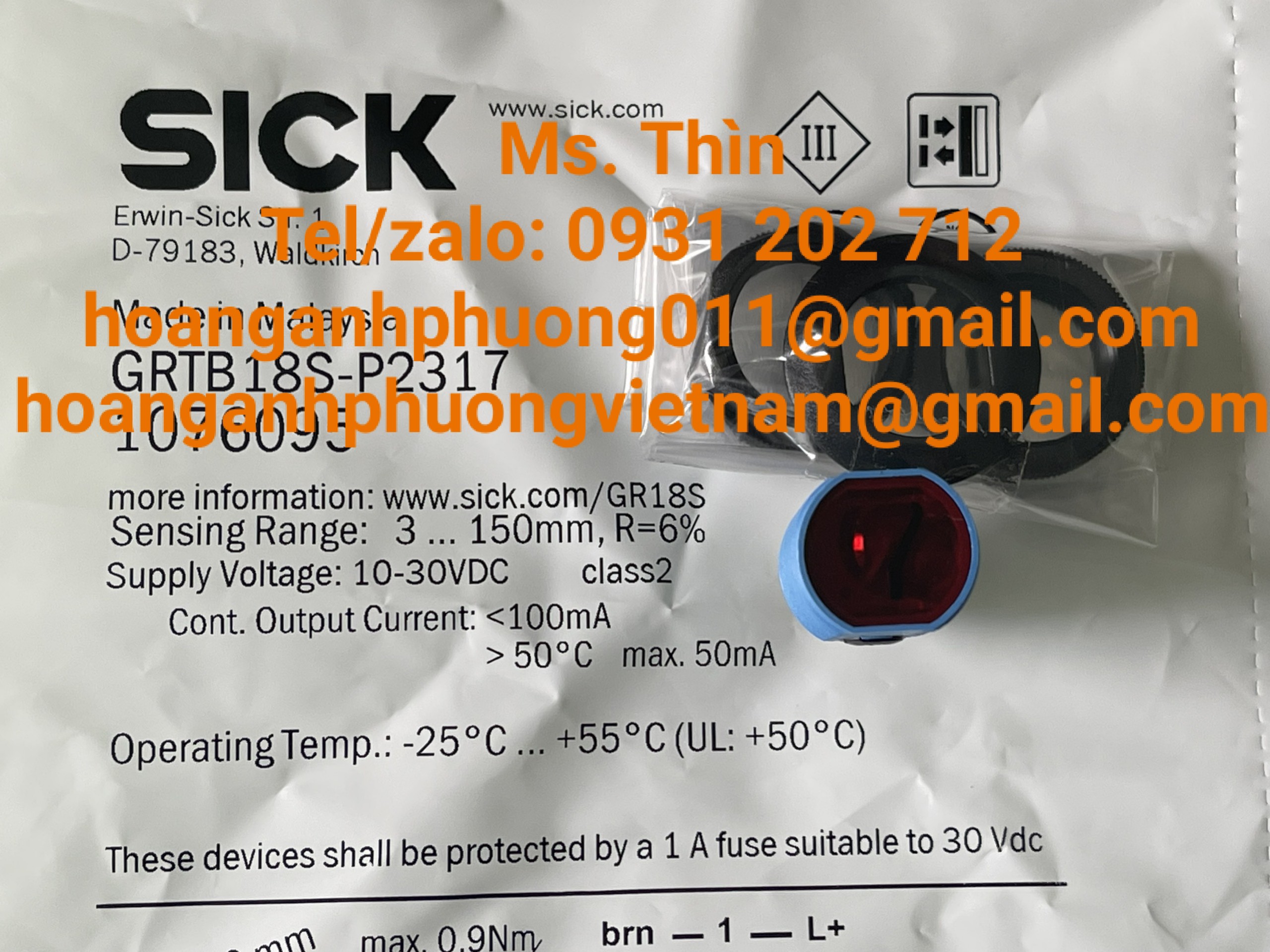 Cảm biến GRB18S-P2317  Sick  hagf nhập khẩu  giá tốt