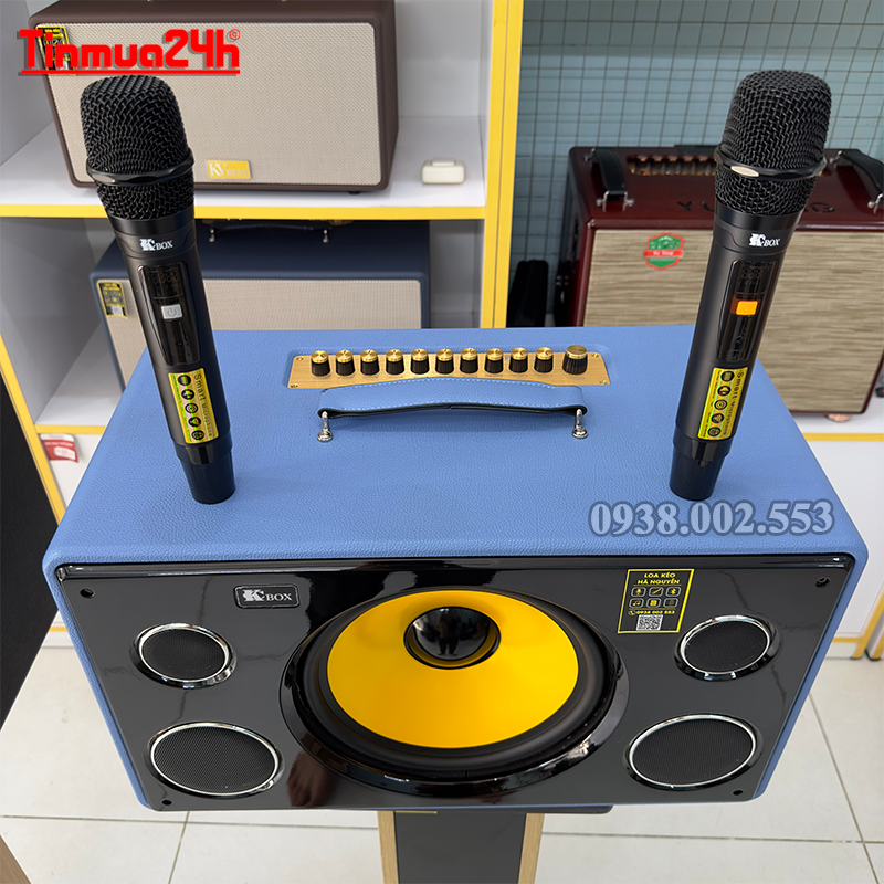 Loa Karaoke KCBOX S9 - Pin Cực Khủng 15000 mah