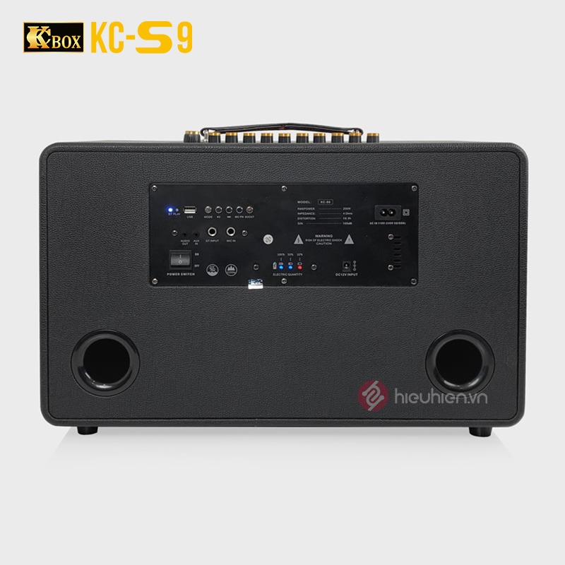 Loa Karaoke Di Động KCBOX S9 - Bass Sup 25, Công Suất 600W
