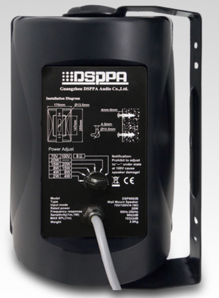 DSPPA DSP8063B - Loa gắn tường CS30W, nhập khẩu chính ngạch