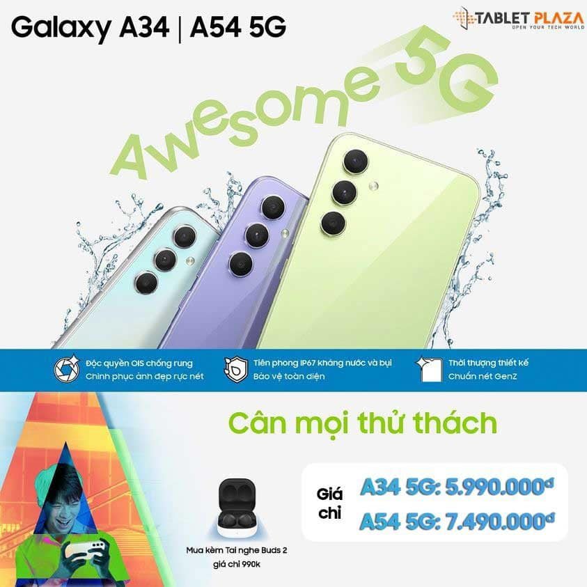>>>SIÊU ƯU ĐÃI<<< Samsung Galaxy A34/A54 5G