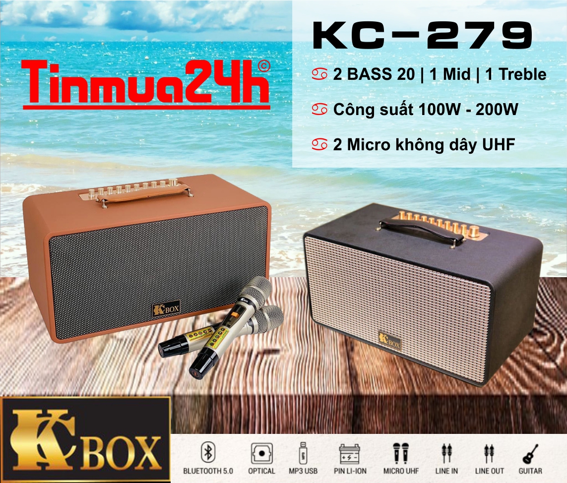 Loa Karaoke KCBOX KC-279 Chất Lượng Cao 2023