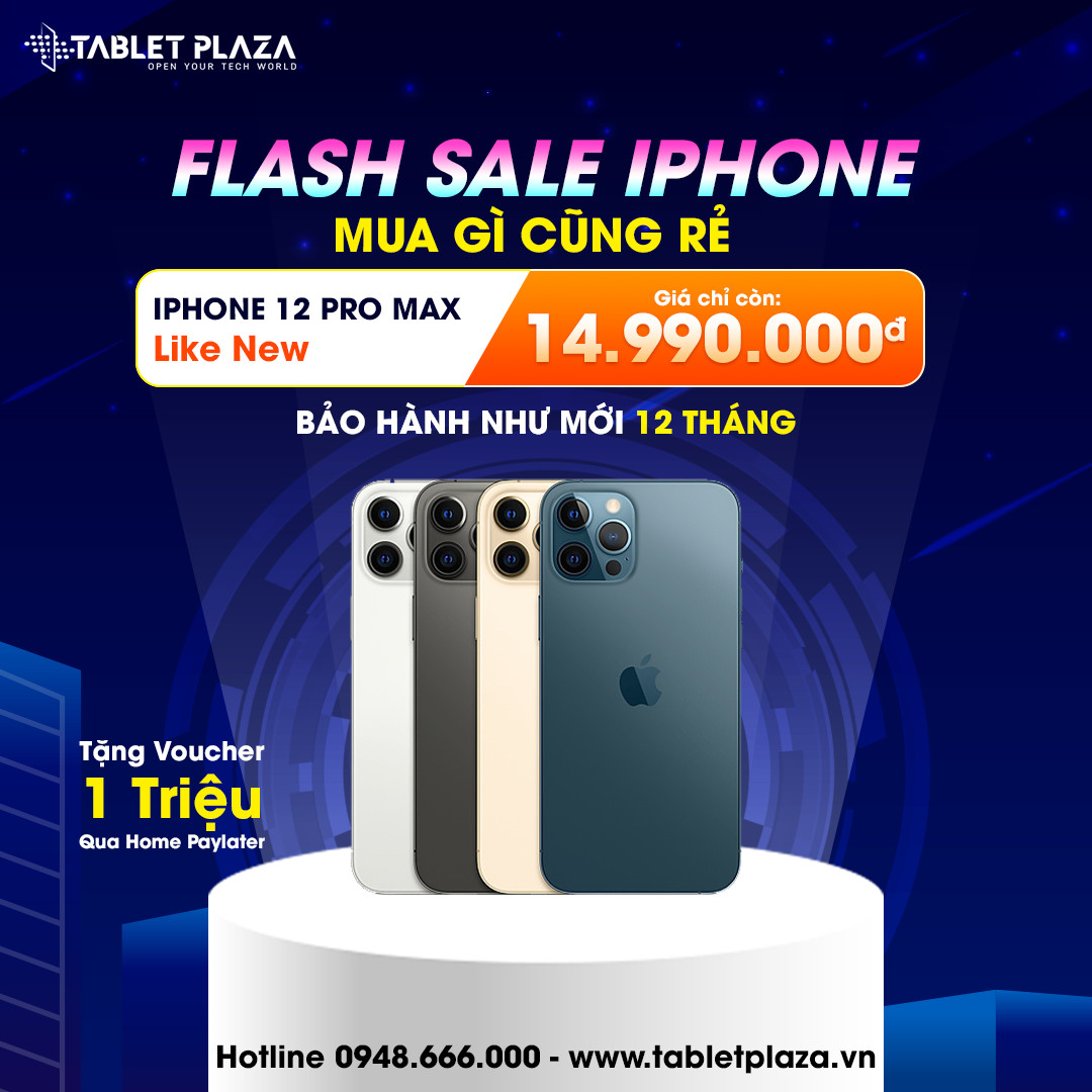 flash sale iphone 12 pro max giá cực rẻ