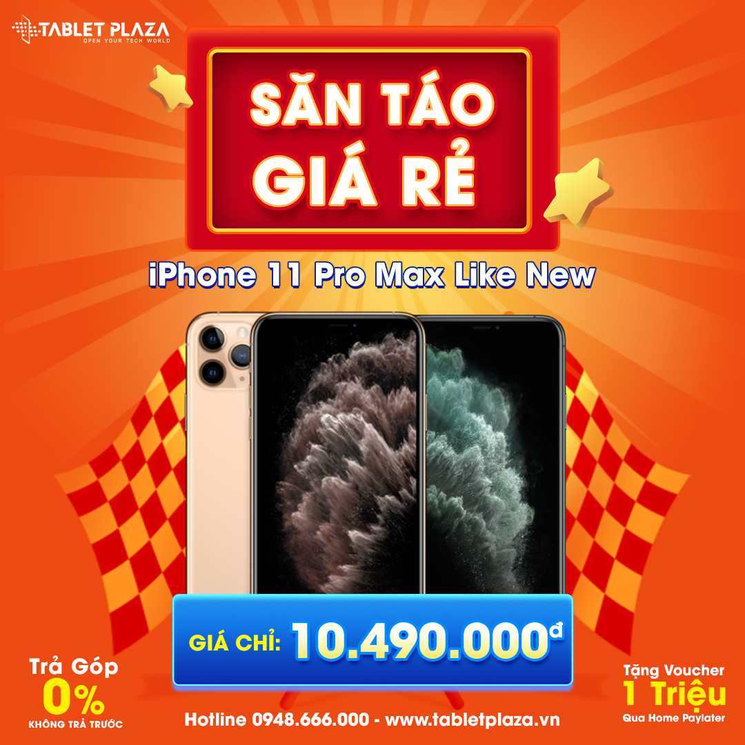 san táo giá rẻ iphone 11 pro max like new