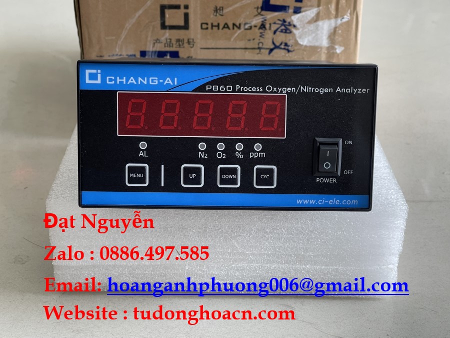 P860 30-HC thiết bị điều chỉnh Oxi chính hãng Chang - Ai