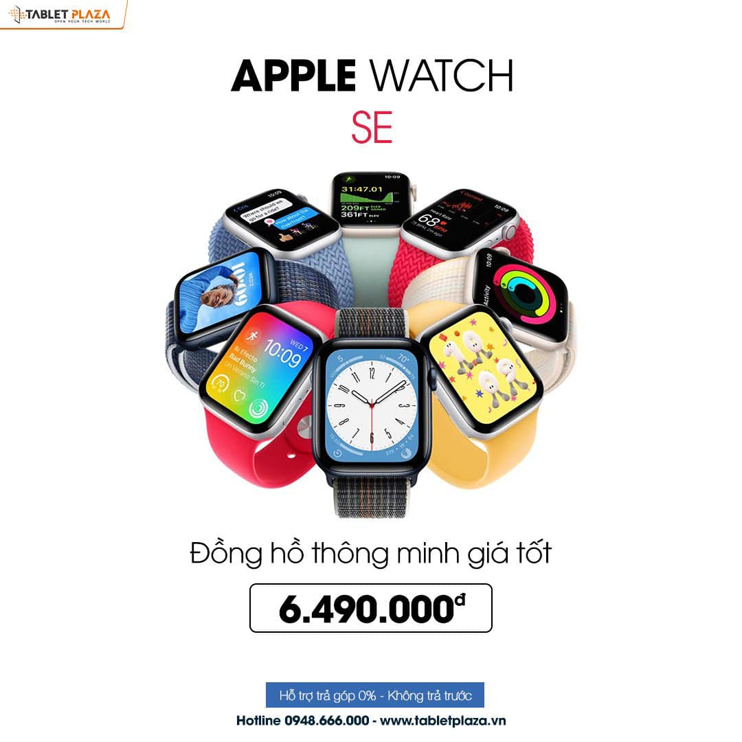 Apple Watch SE giá sale cực sốc chỉ còn 6.490.000đ