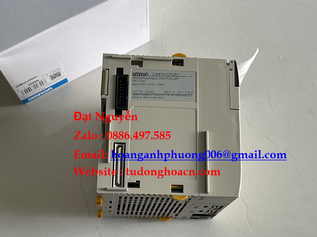 CQM1H-CPU51 bộ lập trình PLC lý tưởng cho hệ thống tự động hóa