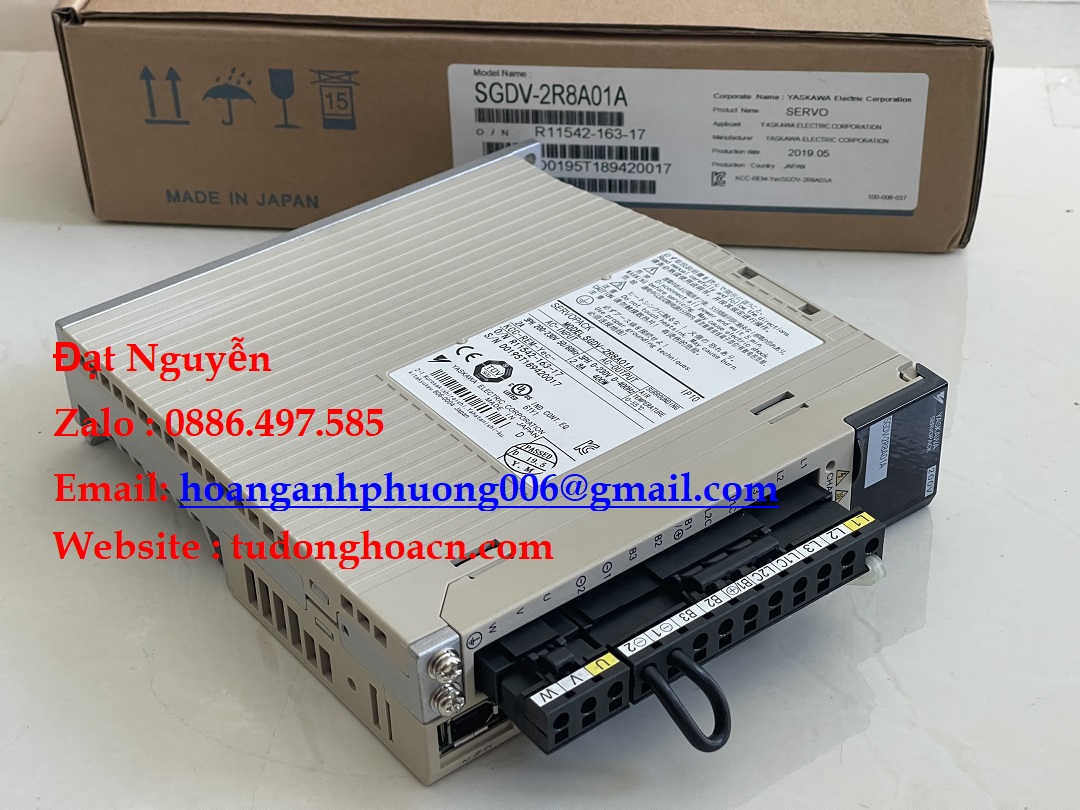 Servo Driver SGDV-2R8A01A Yaskawa giải pháp điều khiển chuyển động