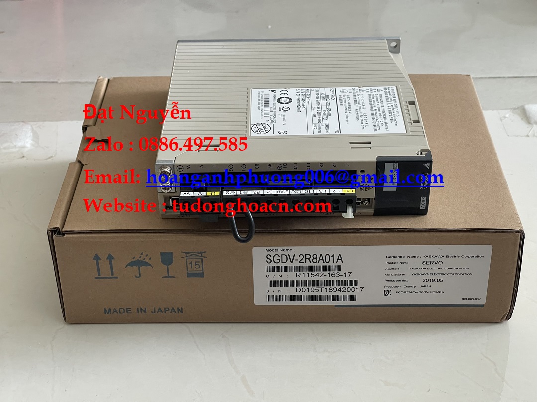 Servo Driver SGDV-2R8A01A Yaskawa giải pháp điều khiển chuyển động