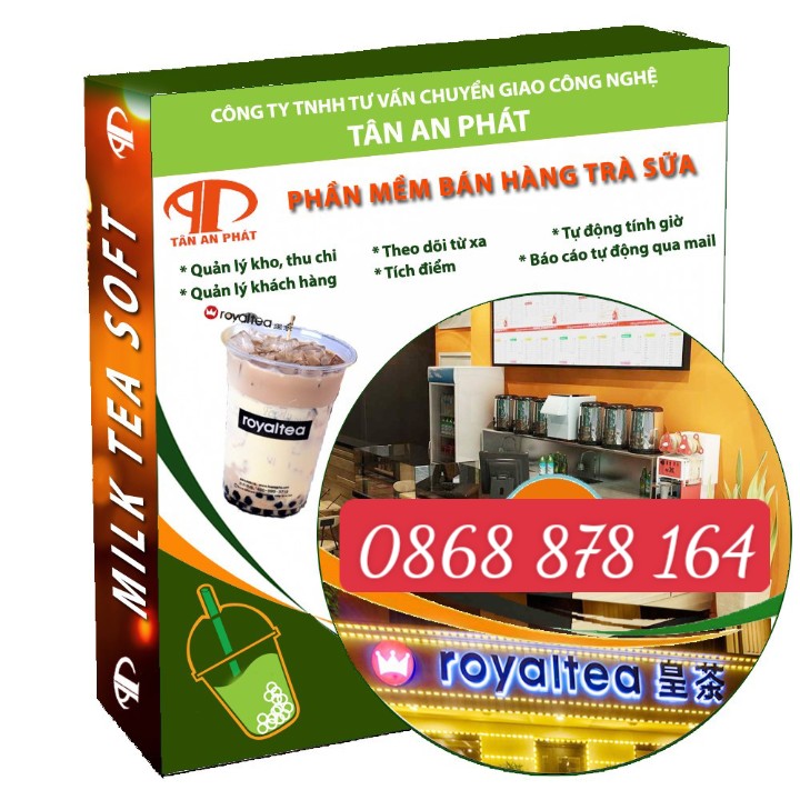 Phần mềm quản lý-tính tiền quáN trà sữa,trà chanh giá rẻ 0868878164