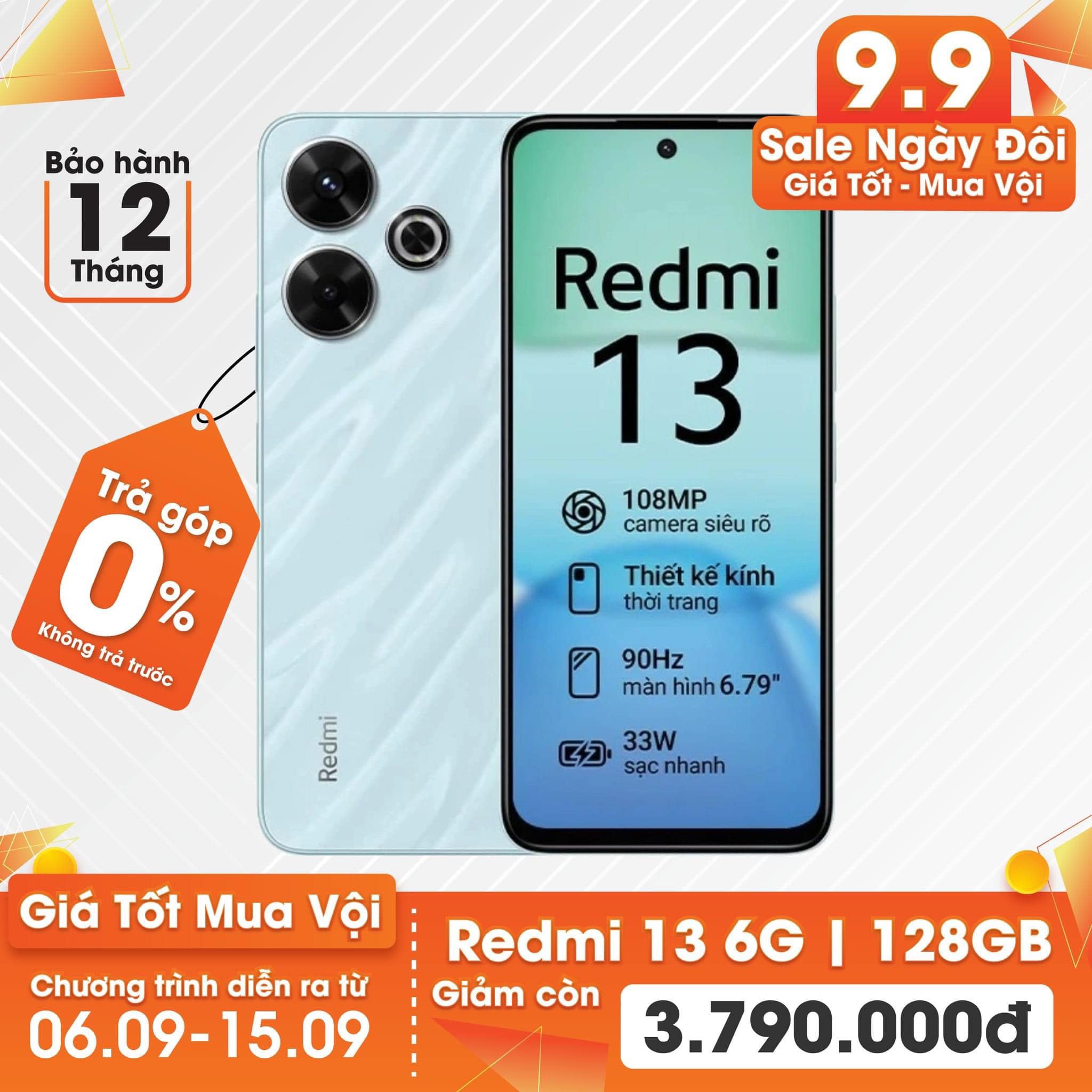 Xiaomi 13 giá sale chỉ còn 3.790.000đ tại TDM