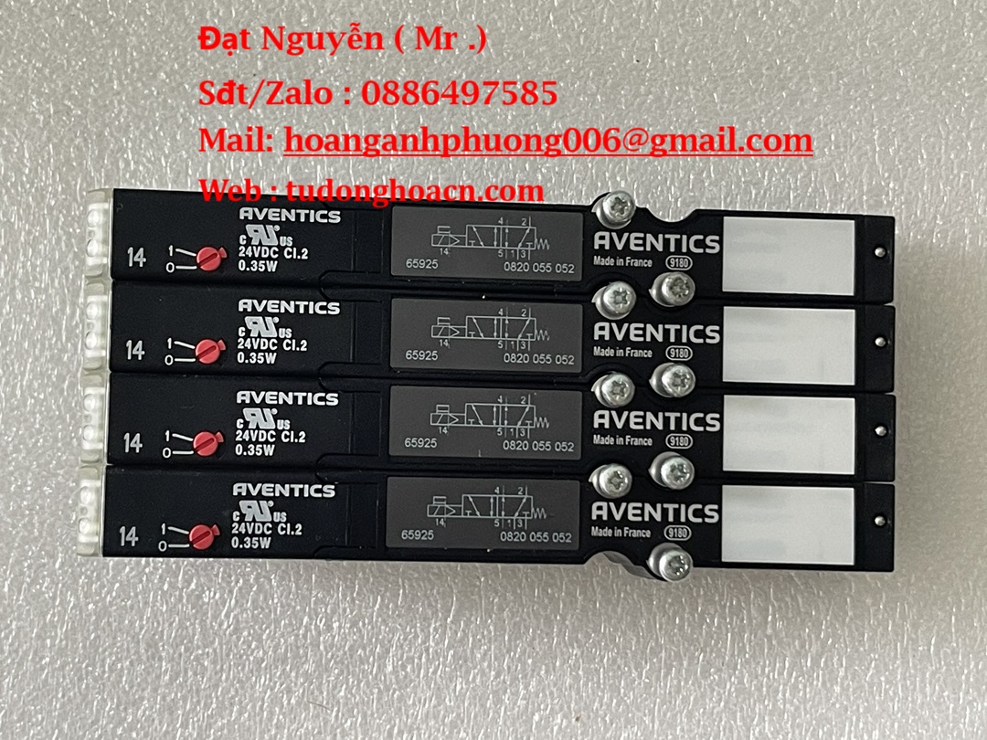 Bộ Van Điện Từ 0820055052 Của Aventics - Giải pháp điều khiển tối ưu