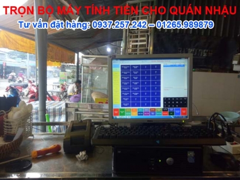MÁY TÍNH TIỀN cho quán nhậu tại Bình Định, Phú Yên, Khánh Hòa