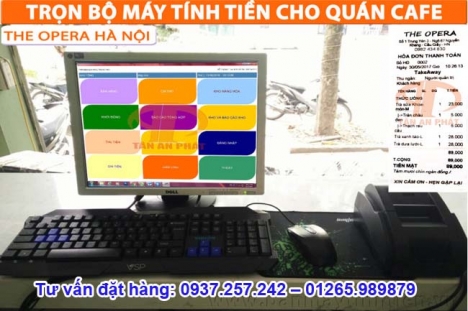 Máy tính tiền giá rẻ cho quán cafe tại Tuyên Quang, Lào Cai, Điện Biên