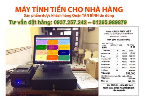 Phần mềm tính tiền giá rẻ cho nhà hàng tại Bình Thuận, Ninh Thuận, Lâm Đồng