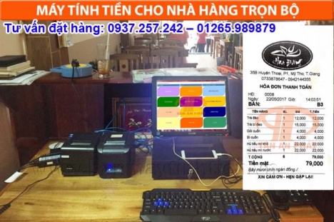 Máy tính tiền rẻ cho nhà hàng tại Quảng Trị, Quảng Bình, Huế