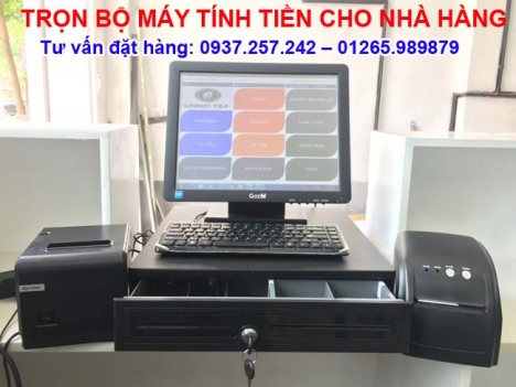 Máy tính tiền rẻ cho nhà hàng tại Thái Bình, Hưng Yên, Hải Phòng