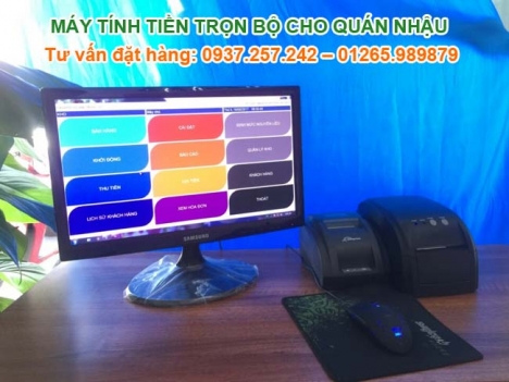 Máy tính tiền rẻ cho quán nhậu tại Thái Bình, Hưng Yên, Hải Phòng